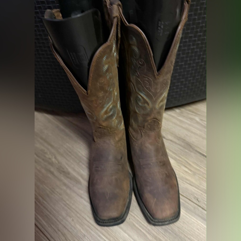 Justin Boots Brown Western Shoes